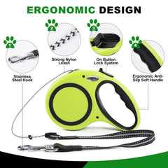 131RRYVY mango ergonómico antideslizante para un control cómodo durante paseos