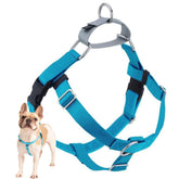 Arnés 2 Hounds Design Libertad sin tirones en turquesa para paseos tranquilos