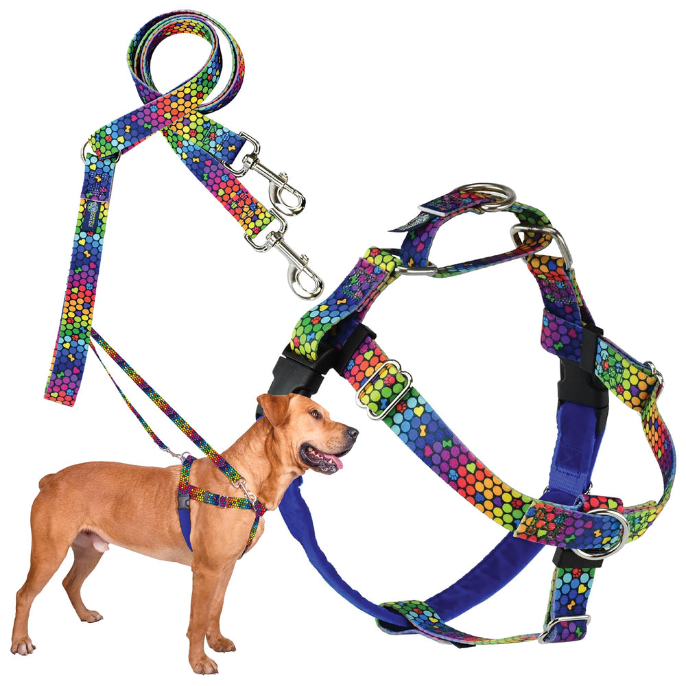 Arnés Freedom No-Pull de 2 Hounds Design con clip frontal para control suave