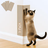 2ME tapete rasca-gato 3 piezas beige para proteger muebles