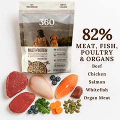 360 Pet Nutrition – hígado y órganos nutritivos para una dieta equilibrada