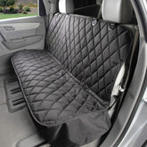 4Knines cubre asiento trasero duradero protege el interior del coche.