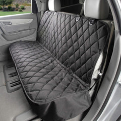 4Knines cubre asiento trasero duradero protege el interior del coche.