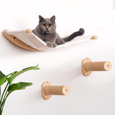 Hamaca de pared 7 Ruby Road para gatos, ideal para descansar y vigilar desde la altura