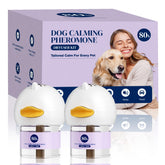 80S difusor para perros con doble enchufe, ambiente tranquilo en varias habitaciones.