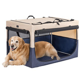A 4 Pet jaula blanda de 40 pulgadas para perros grandes, estructura estable para casa.
