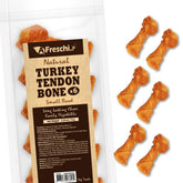 Tendones de pavo de A Freschi srl para perros, fuente proteica natural.