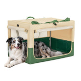 A4Pet jaula suave grande, espaciosa para perros grandes con descanso cómodo.