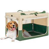A 4 Pet jaula suave para perros con marco de tubo de acero completo y mayor estabilidad.