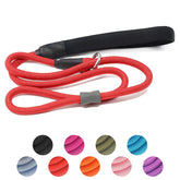 AaufiLux cuerda de entrenamiento para perros 4 pies, ideal para paseos controlados.