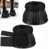 Botas Abbylike de campana para caballo protegen patas durante el movimiento.