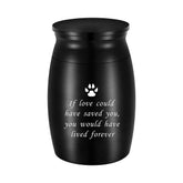 Abooxiu urna recuerdo mascota mini 3 pulgadas: compacto recuerdo para compartir cenizas de tu mascota.