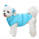 ABRRLO chaqueta invierno para perros con arnés integrado, paseos más seguros.