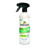 Absorbine ShowSheen: botella para aplicar y tratar manchas con facilidad.