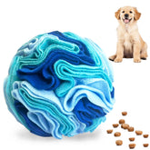ABUUL ABULL bola-snuffle 3.9, azul, frente: estimula olfato y juego interactivo