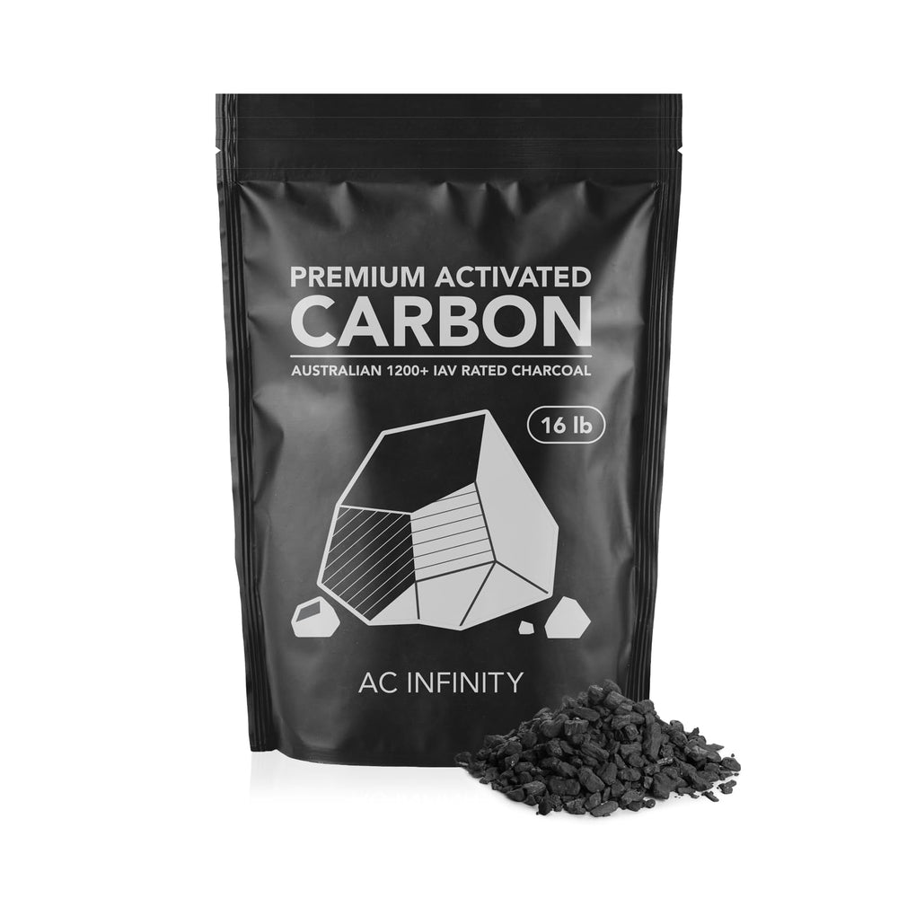 AC Infinity carbono refil 32 libras para filtros de cultivo mejora la filtración de olores