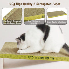 AccEncyc base de rasguño cartón para proteger muebles de forma natural.