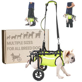 Silla de ruedas Acesolid para perro, ligera, ideal para apoyar patas traseras en paseos