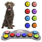 Botones Acools para perros en 8 colores para facilitar la comunicación diaria.