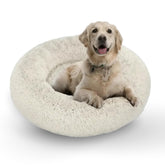 Active Pets cama en forma de dona exterior relajante para dormir plácidamente