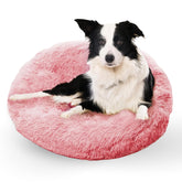 Active Pets cama mediana rosa, vista general del diseño y textura suave.