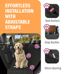 Active Pets tejido impermeable 600D Oxford facilita la limpieza y evita manchas.