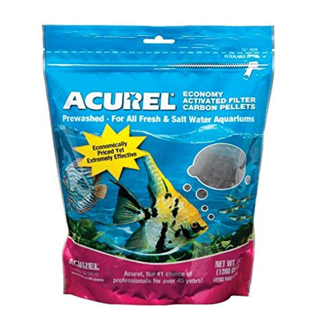 Acurel LLC: pellets de carbón activado para acuarios, absorben toxinas y mejoran la claridad del agua.
