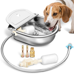 Ademon cuenco-agua-automatico-304: cuenco resistente para agua continua de mascotas