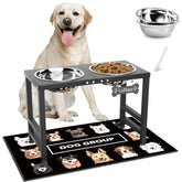 ADENGL tazón elevado para perro de 16 pulgadas ofrece alimentación cómoda