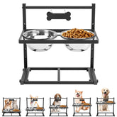 ADENGL tazón elevado para perros mejora la postura durante la comida