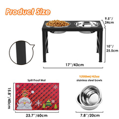 ADENGL tazones de acero inoxidable de 42 oz, duraderos y fáciles de limpiar