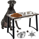 ADENGL tazones elevados para perro grande, comodidad al comer