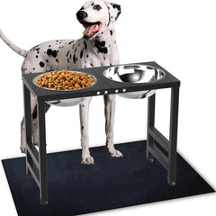 ADENGL tazones elevados para perros grandes con alta capacidad, ideales para comida y agua