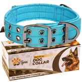 ADITYNA collar grande con asa de manejo para control seguro durante paseos y entrenamiento.