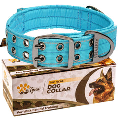 ADITYNA collar grande con asa de manejo para control seguro durante paseos y entrenamiento.
