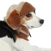ADNIKIA Gorro de invierno para perro con orejas brinda calidez suave.