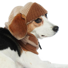 ADNIKIA Gorro de invierno para perro con orejas brinda calidez suave.