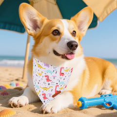 Ajuste cómodo para cuello pequeño con bandana ADOGGYGO.
