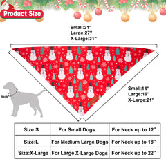 ADOGGYGO bandana navidad perro dulces, aporta color y estilo