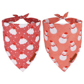 ADOGGYGO bandana navidad para perro con Santa, ideal para sesiones de fotos festivas