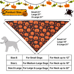 ADOGGYGO Bandana de doble capa, mayor durabilidad para Halloween y eventos