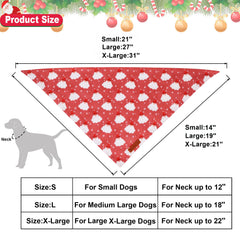 ADOGGYGO bandana de talla grande para perros medianos y grandes