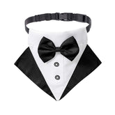 ADOGGYGO collar bandana esmoquin para boda canina, look formal para fotos