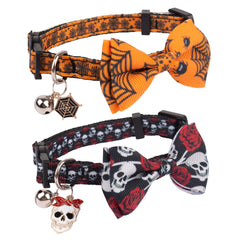 ADOGGYGO collar con lazo y campana, ayuda a localizar al gato con sonido suave.