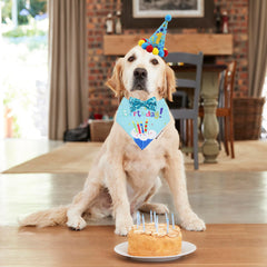 Sombrero de fiesta ADOGGYGO para perro XL, ajustable y festivo.