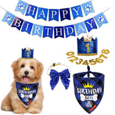 ADOGGYGO sombrero de cumpleaños para perro, perfecto para fotos festivas.