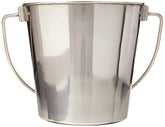 Advance Pet Products cubo de acero inoxidable 2qt montado en jaula para evitar derrames.