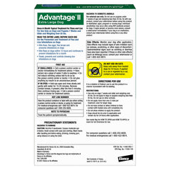Frasco de Advantage II XL para aplicación fácil en perros grandes