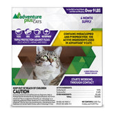Adventure Plus protección triple garrapatas gatos 9 libras
