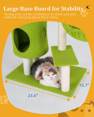 Aechonow postes-rascado sisal durable: protege muebles y satisface instintos.